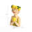 Lady Lemons Ceramic 11.6-Inch Tall Sculpture Vase