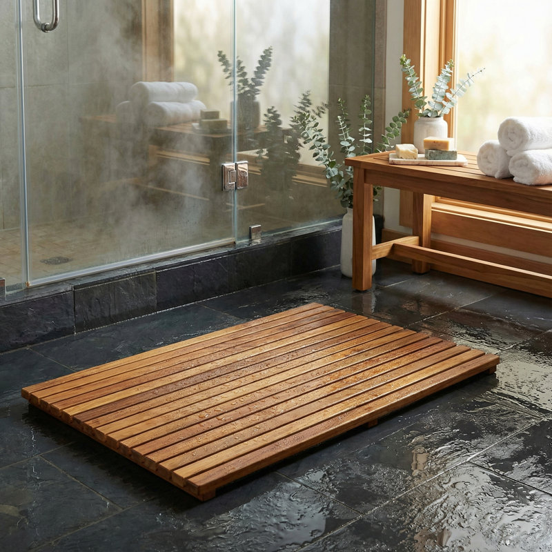 Tapis pour salle de bain Lamoreaux