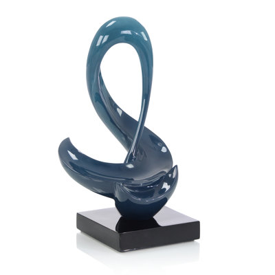 Sculpture à boucle sinueuse
