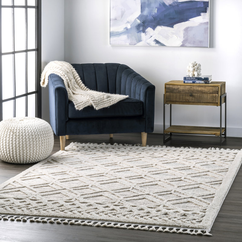 Geometric Area Rug, Rectangle 274 x 366cm