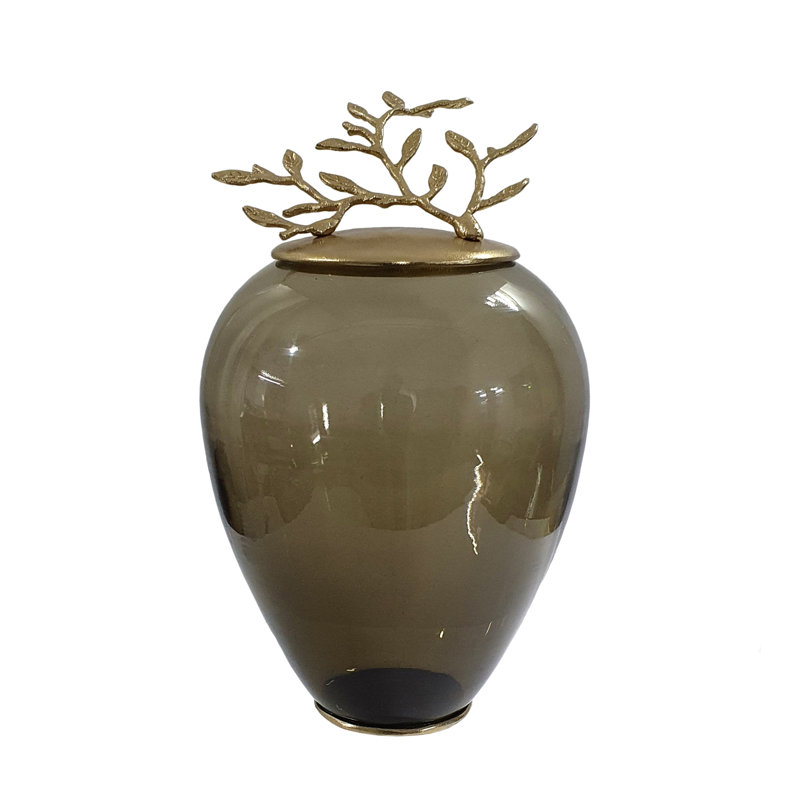 Jaceon Decorative Urns & Jars, 13.5" H x 8" W x 8" D