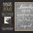 Laundry Schedule Framed Print - Solid Wood-790161689-790161669