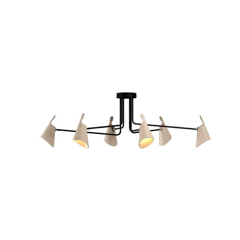 Plafond Balance Accord, 19.29" H x 60.63" W x 30.91" D, 6, Organic Cappuccino