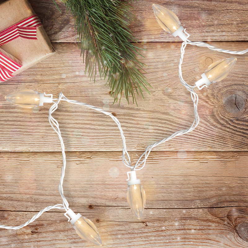 25 lumières de Noël, Blanc chaud