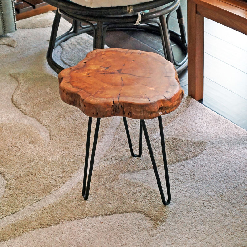 Jayce Solid Wood Top End Table