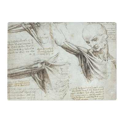 Human Anatomy Vol.3 by Leonardo Da Vinci Chopping Board