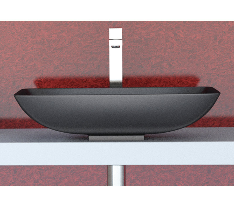 Vetro Freddo 20.5'' L Bathroom Sink