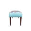 Banc d'appoint rembourré en velours Dahlia-1546196714