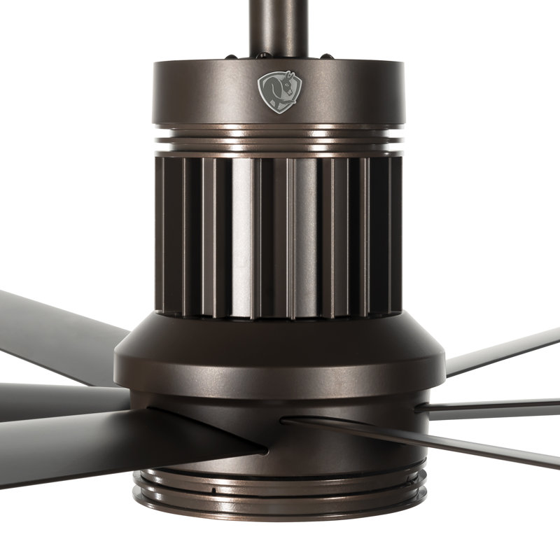 I6 Smart Downrod Ceiling Fan, Oil Rubbed Bronze, 96 inches