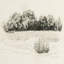 Land Sketch 1 Print by Dan Hobday-200432903