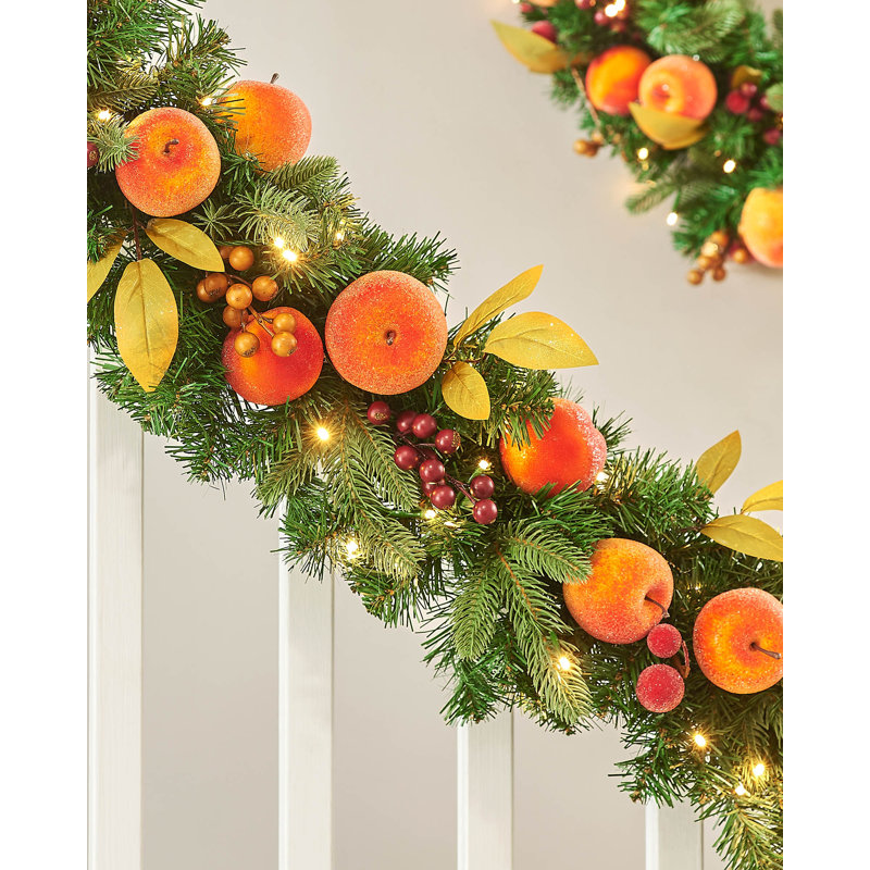39.97cm Lighted Faux GARLAND with Lights