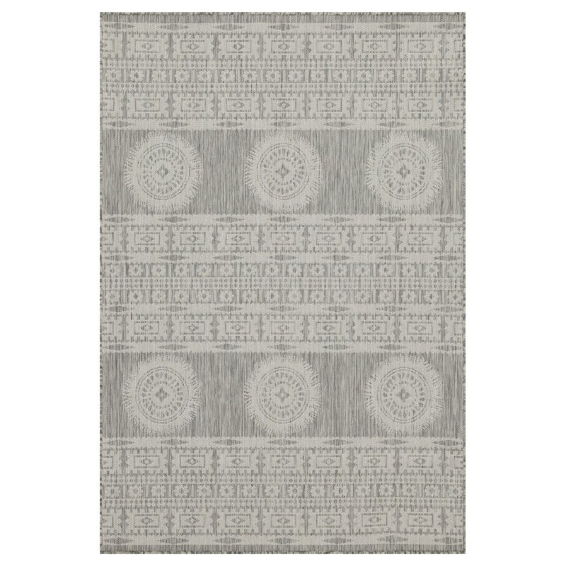 Pavillon de jardin permanent en métal 10 po X 10 pi 3 po Tapis intérieur / extérieur, Rectangle 7 pi 10 po x 10 pi 3 po