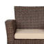 Ensemble de conversation en osier / rotin pour 4 personnes avec coussins Delano-49646173-49959816