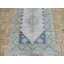 Tapis unique en laine noué à la main gris 3 pi 11 po x 7 pi 6 po Mailia