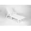 Chaise longue d'extérieur avec texture en bois-1430205542