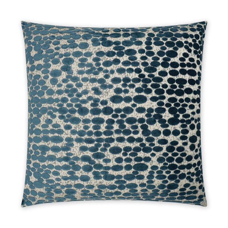 Markle Pillow Cover & Insert, Teal, Square 20"