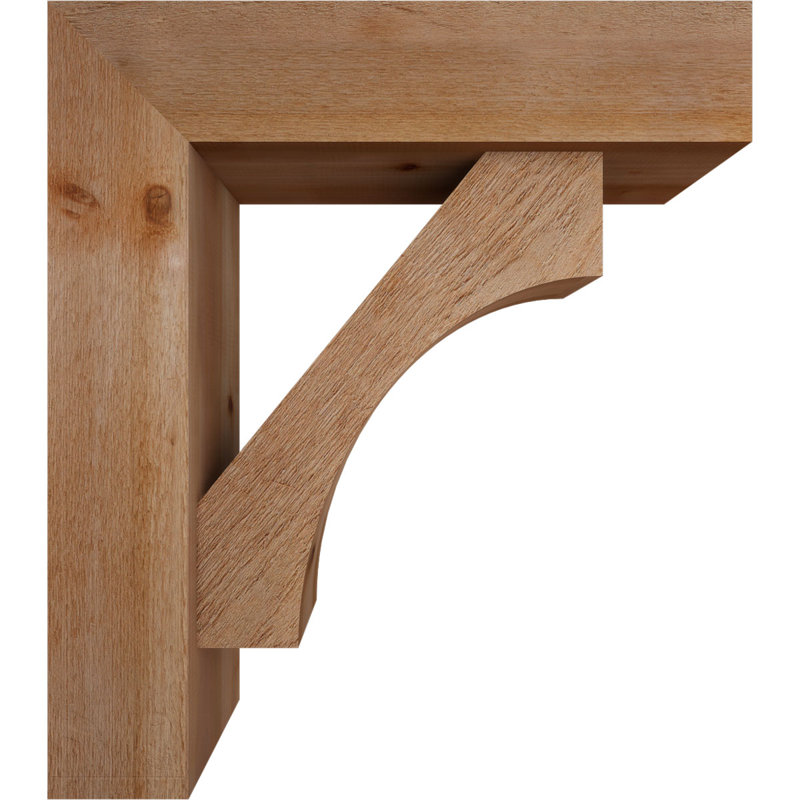 Support Westlake Block avec support décalé, 24 x 30, Cèdre rouge occidental de l 8 po (scié brut)