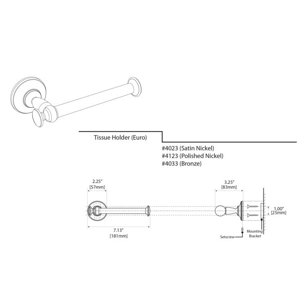 Dimensions du produit