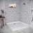 36'' W x 36'' D Square Acrylic Shower Base,  Drain Included