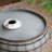 22.5x22.5x26" Drum Side Table