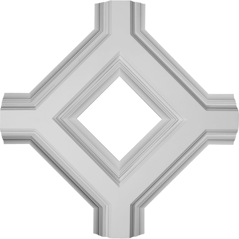 Inner Diamond Intersection for 8" Deluxe Coffered Ceiling System (Kit)