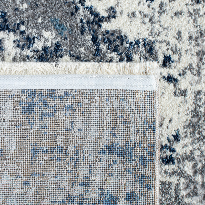 Musa 800 Performance Abstract Rug, Runner 2' x 12'