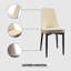 Chaise polyvalente de style Mid-Century - Dossier incurvé, confort ergonomique pour la maison-519031353-519031297