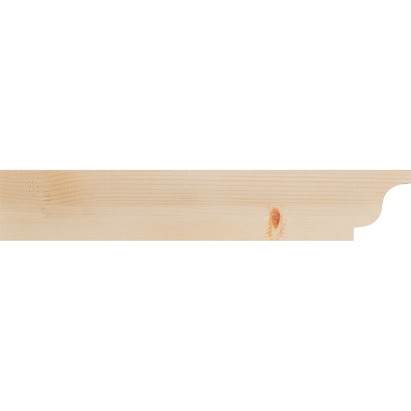 Queue de chevron lisse Newport, Sapin de Douglas, H 6 po x l 32 po x P 5,5 po