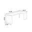 Bureau en coin en L en bois massif-124591931-124591932