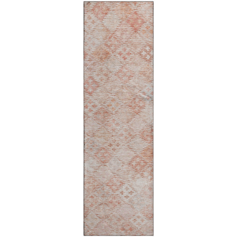 Premium Machine Washable Jamil AMF1081 Geometric Rug