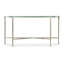 Cora 58'' Glass Console Table