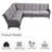 Achenbach Wicker 8 - Person Outdoor Seating Group with Fire Pit with Cushions-445019530