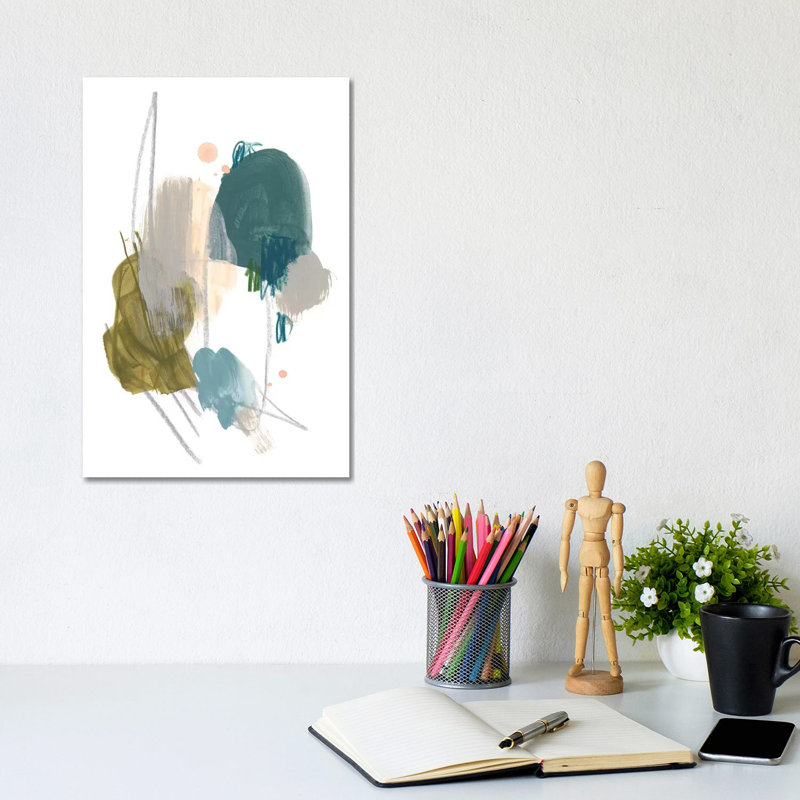 Idle Gesture I 1 Piece Wrapped Canvas Wall Art, 20.32 cm H x 30.48 cm W