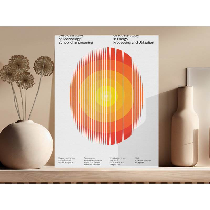 1 Piece Wrapped Canvas Wall Art Set, 8x10