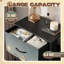 Commode pour chambre à coucher avec 4 tiroirs de rangement Lake Siskiyou Mont Shasta Commode Commode en tissu avec cadre en acier pour vestibule
