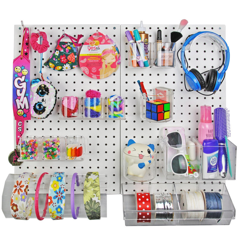 Ensemble en plastique de 22 po x H 22 po x l 27 po avec 4 crochets inclus