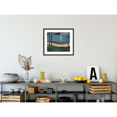 Moonlight by Edvard Munch -Framed Giclee Print
