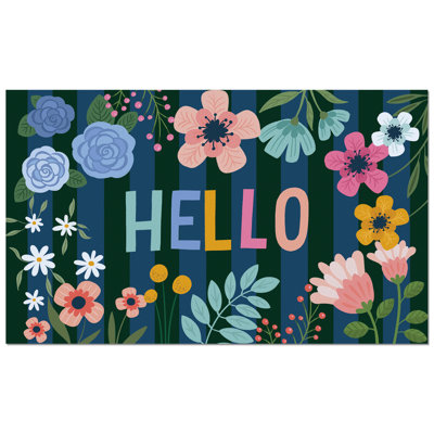 Dream Garden Indoor/Outdoor Welcome Mat