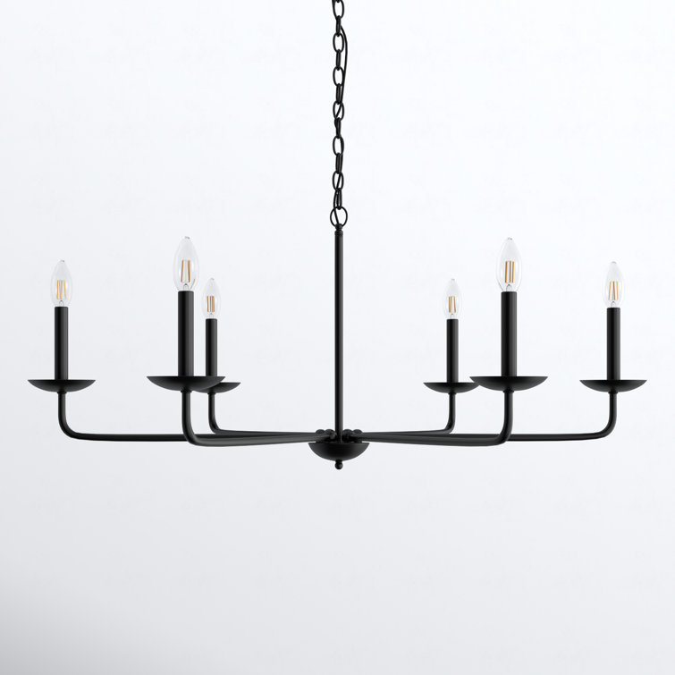 Baltray 6 - Light Candle Style Classic/Traditional Chandelier
