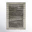 Tapis rayé gris anthracite et ivoire pour l'intérieur et l'extérieur Boden-934651441