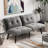Convertible Folding Modern Sofa Bed-439718373
