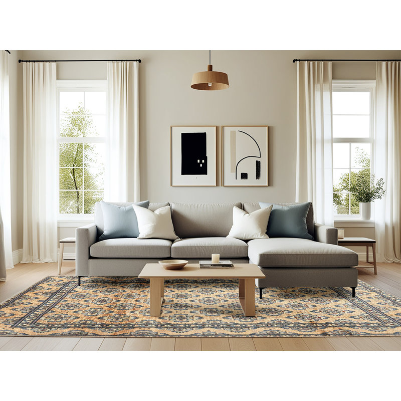 Eryn Oriental Indoor Rug, Rectangle 6' x 9'