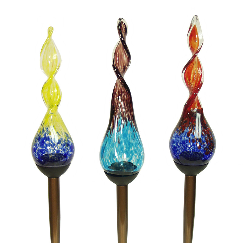 Anisha Weather Resistant Abstract Garden Stake