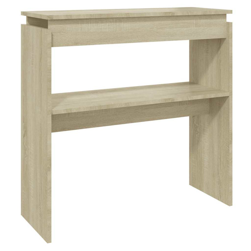 Console Table Entryway Table Hallway Narrow Side Table Engineered Wood, Sonoma Oak