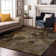 Premium Machine Washable Cerrito AMF555 Mocha Rug