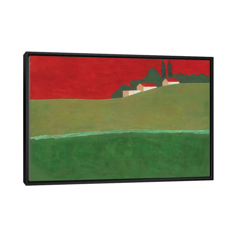 Ruhama 1 Piece Painting on Canvas, 101.6 cm H x 66.04 cm W, Black Framed