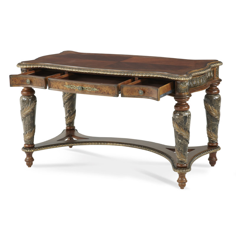 Villa Valencia Solid Wood Writing Desk