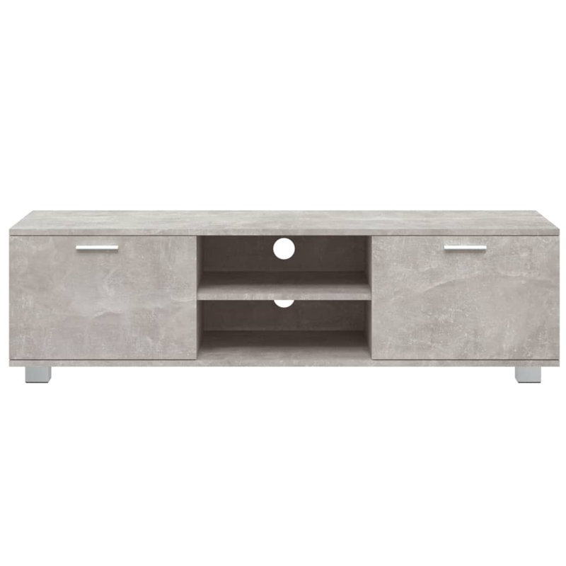 Aspen Hill TV Stand, Concrete Grey, 140 cm