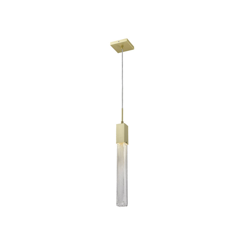 Boa 1 - Light Pendant, Brushed Brass