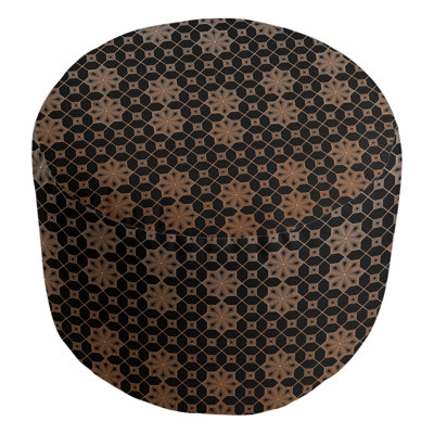 Leffel Upholstered Polyester Ottoman